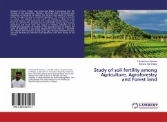 Study of soil fertility among Agriculture, Agroforestry and Forest land