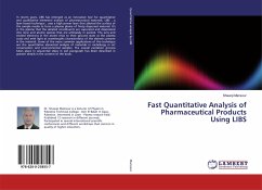 Fast Quantitative Analysis of Pharmaceutical Products Using LIBS