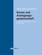 Kanon und Auslegungsgemeinschaft - Bild 1
