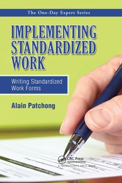 Implementing Standardized Work (eBook, PDF) - Patchong, Alain