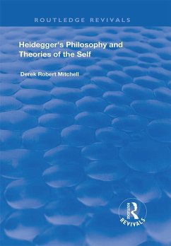 Cover Heidegger's Philosophy and Theories of the Self (eBook, PDF)