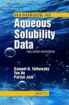 Handbook of Aqueous Solubility Data (eBook, PDF) - Yalkowsky, Samuel H.; He, Yan; Jain, Parijat