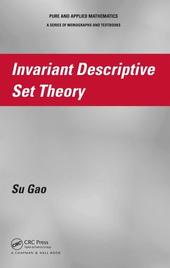 Invariant Descriptive Set Theory (eBook, PDF) - Gao, Su