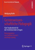 Geisteswissenschaftliche Pädagogik (eBook, PDF)