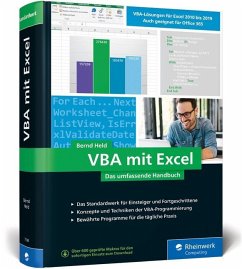 VBA mit Excel - Held, Bernd