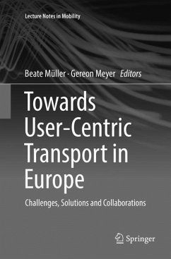 Towards User-Centric Transport in Europe