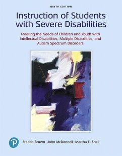 Instruction of Students with Severe Disabilities - Brown, Fredda; Mcdonnell, John; Snell, Martha