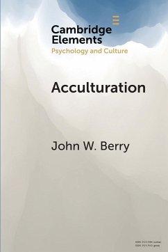 Acculturation - Berry, John W.