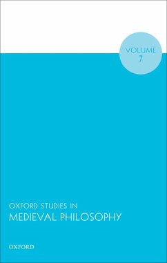 Oxford Studies in Medieval Philosophy Volume 7 (eBook, PDF)