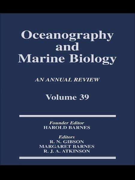 Oceanography and Marine Biology (eBook, ePUB)