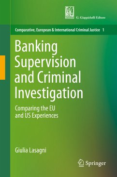Banking Supervision and Criminal Investigation (eBook, PDF) - Lasagni, Giulia