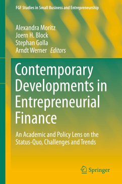 Contemporary Developments in Entrepreneurial Finance (eBook, PDF)