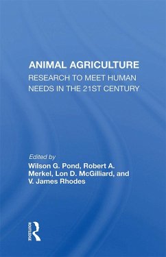 Animal Agriculture (eBook, PDF) - Pond, Wilson G.