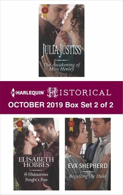 Harlequin Historical October 2019 - Box Set 2 of 2 (eBook, ePUB) - Justiss, Julia; Hobbes, Elisabeth; Shepherd, Eva