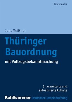 Thüringer Bauordnung (eBook, PDF) - Meißner, Jens