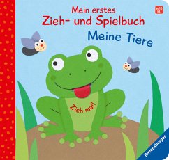 Mein erstes Zieh- und Spielbuch: Meine Tiere - Grimm, Sandra