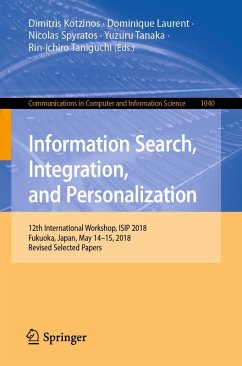 Information Search, Integration, and Personalization (eBook, PDF)