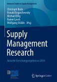 Supply Management Research (eBook, PDF)