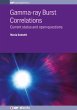 Gamma-ray Burst Correlations (eBook,... - Bild 1