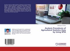 Analysis Procedures of Agricultural Statistics Data by Using SPSS