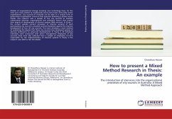 How to present a Mixed Method Research in Thesis: An example