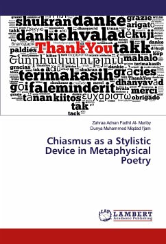 Chiasmus as a Stylistic Device in Metaphysical Poetry
