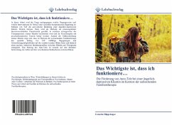 Das Wichtigste ist, dass ich funktioniere¿ - Filipp-Kager, Cornelia