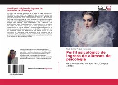Cover Perfil psicológico de ingreso de alumnos de psicología
