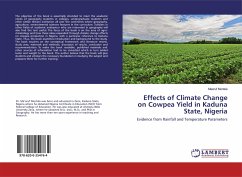 Effects of Climate Change on Cowpea Yield in Kaduna State, Nigeria