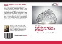 Análisis semiótico estructural. Roland Barthes - Ludeña, Mauro