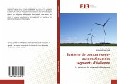 Système de peinture semi-automatique des segments d'éolienne