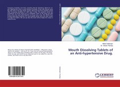 Mouth Dissolving Tablets of an Anti-hypertensive Drug. - Dalbanjan, Nikita;Pandya, Vikram