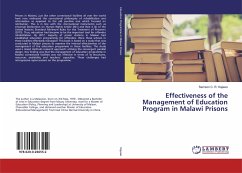 Effectiveness of the Management of Education Program in Malawi Prisons