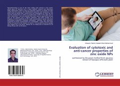 Evaluation of cytotoxic and anti-cancer properties of zinc oxide NPs