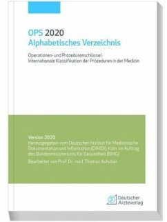 Cover OPS 2020 Alphabetisches Verzeichnis