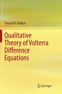 Qualitative Theory of Volterra Difference Equations - Raffoul, Youssef N.