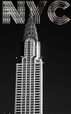 New York City Chrysler Building Writing Drawing Journal