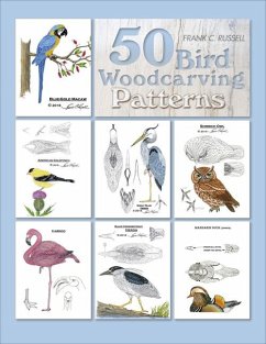 50 Bird Woodcarving Patterns - Russell, Frank C.