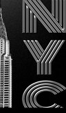 Iconic Chrysler Building New York City Drawing Writing creative blank journal