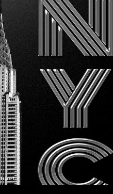 Iconic Chrysler Building New York City Drawing Writing creative blank journal - Huhn, Michael; Huhn, Michael