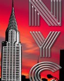 Iconic Chrysler Building New York City Sir Michael Artist Drawing Writing journal