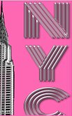 New York City Chrysler Building pink Drawing Writing creative blank journal