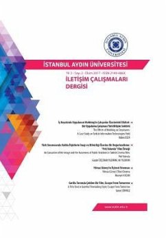 İstanbul Aydin Ünİversİtesİ İletİŞİm ÇaliŞmalari Dergİsİ