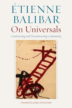 On Universals - Balibar, Étienne