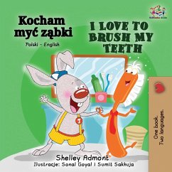 I Love to Brush My Teeth (Polish English Bilingual Book)