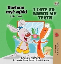 I Love to Brush My Teeth (Polish English Bilingual Book)