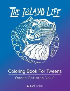 Coloring Book For Tweens: Ocean Patterns Vol 2: Colouring Book for Teenagers, Young Adults, Boys, Girls, Ages 9-12, 13-16, Cute Arts & Craft Gif - Art Therapy Coloring