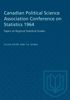 Canadian Political Science Association Conference on Statistics 1964 - Ostry, Sylvia