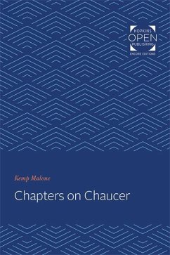 Chapters on Chaucer - Malone, Kemp