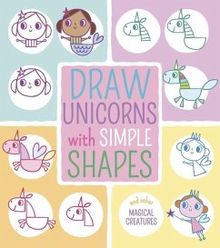 Draw Unicorns with Simple Shapes - Moon, Jo